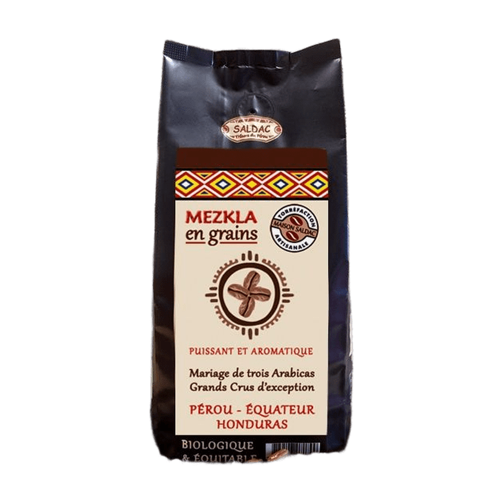 [SD-CAFEGR250MEZ] 250g - Café La Mezkla grain bio - Saldac