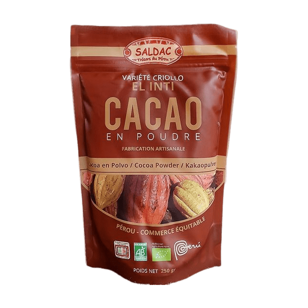 [SD-CACPUR250] 250g - Cacao pur en poudre bio - Saldac