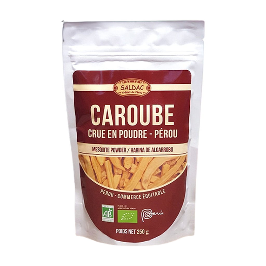 [SD-CAROUB250] 250g - Caroube du Pérou séchée en poudre bio - Saldac