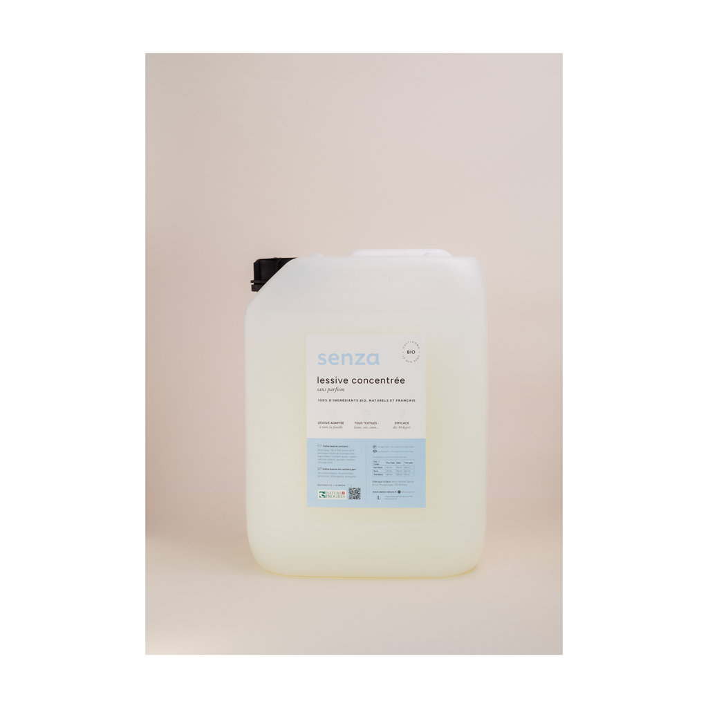 [SZ-LN10] 10l - Lessive Nature (réemploi) Nature et Progrès - Senza