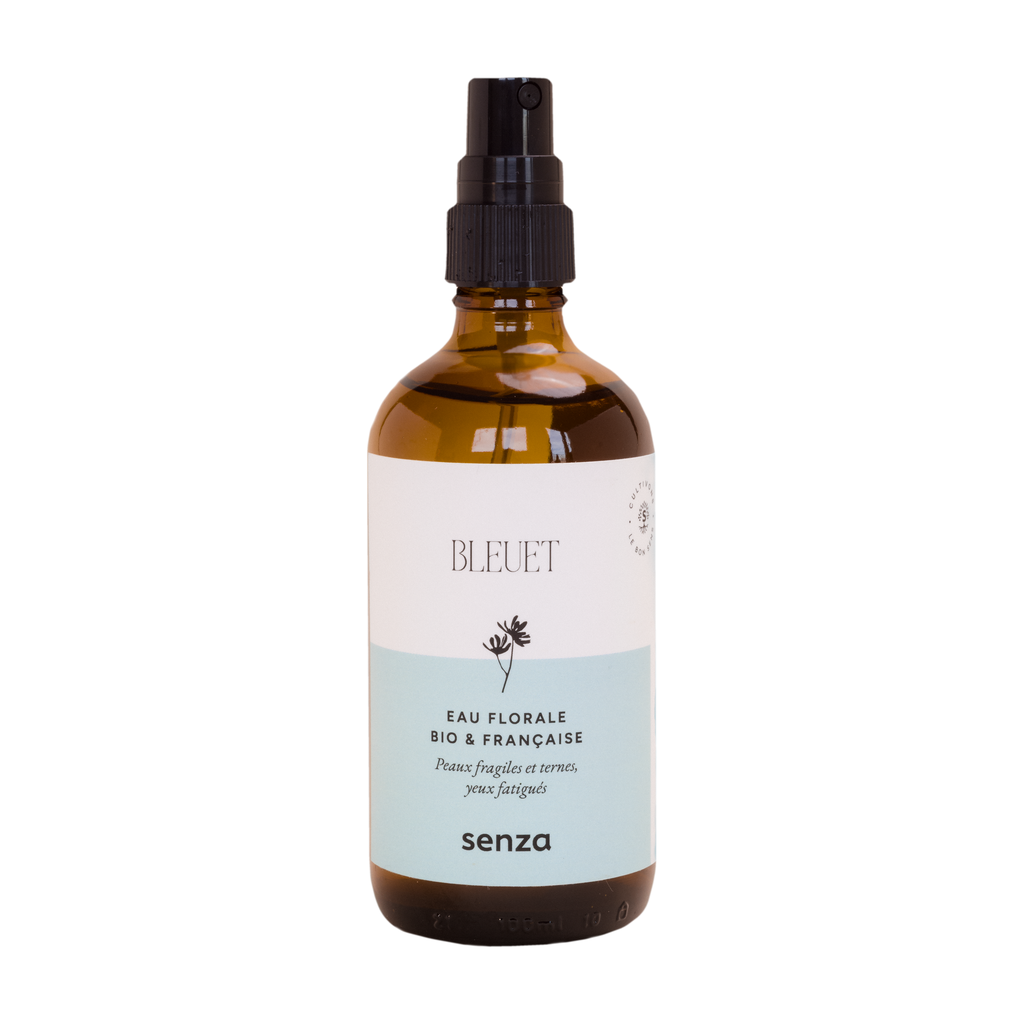 [SZ-EFB] 100ml - Eau Florale Bleuet (consigné) Nature et Progrès - Senza