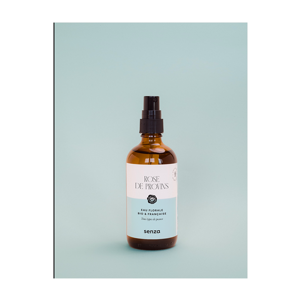 [SZ-EFRP] 100ml - Eau Florale de rose de Provins (consigné) Nature et Progrès - Senza