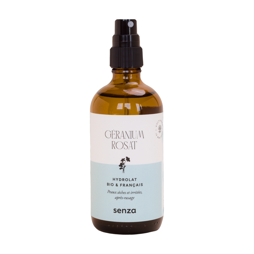 [SZ-HGR] 100ml - Hydrolat Géranium Rosat (consigné) Nature et Progrès - Senza