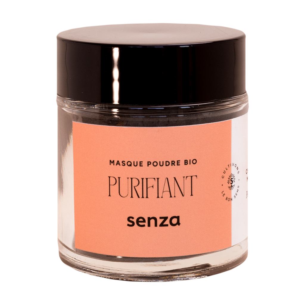 [SZ-MPP] 62g - Masque poudre purifiant (consigné) Nature et Progrès - Senza