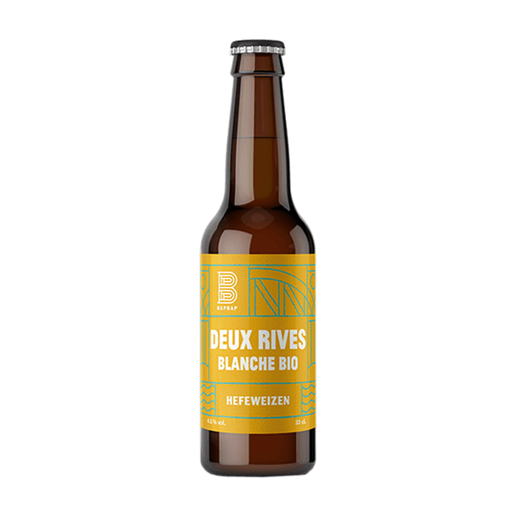 [BA-DR33] 33cl - Deux Rives - Blanche 4,7° bio - Bapbap