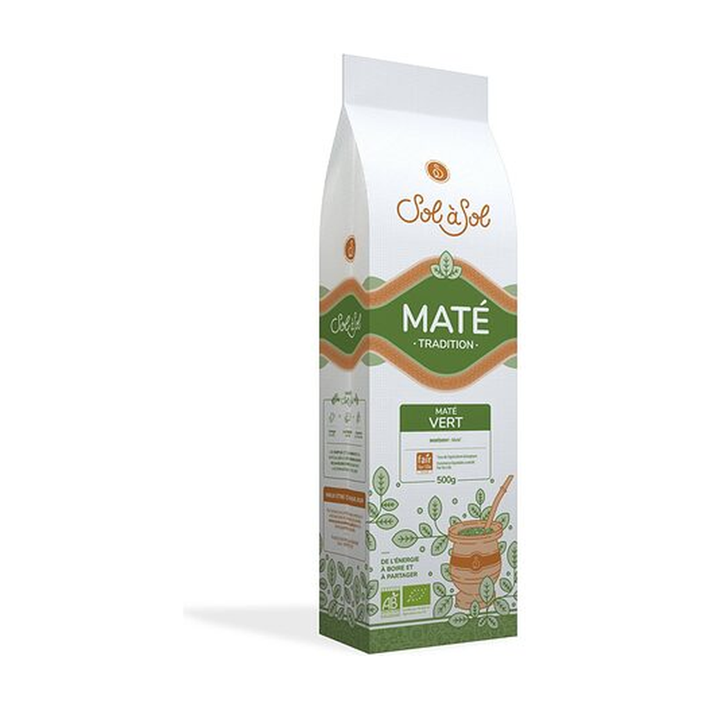[SS-MA-VERT100] 100g - Maté vert bio - Sol à Sol