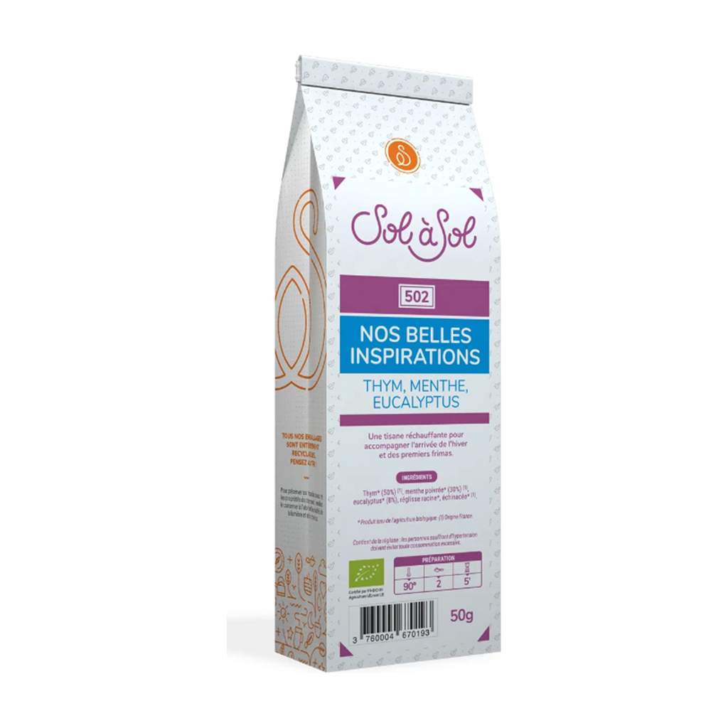 [SS-TI-RESP50] 50g - Tisane Nos belles inspirations bio - Sol à Sol