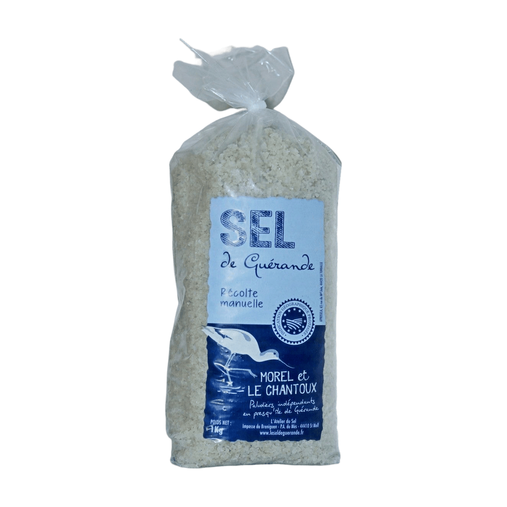 [AS-GROSEL1KG] 1kg - Sel gris marin (gros sel) de Guérande IGP - L'Atelier du Sel