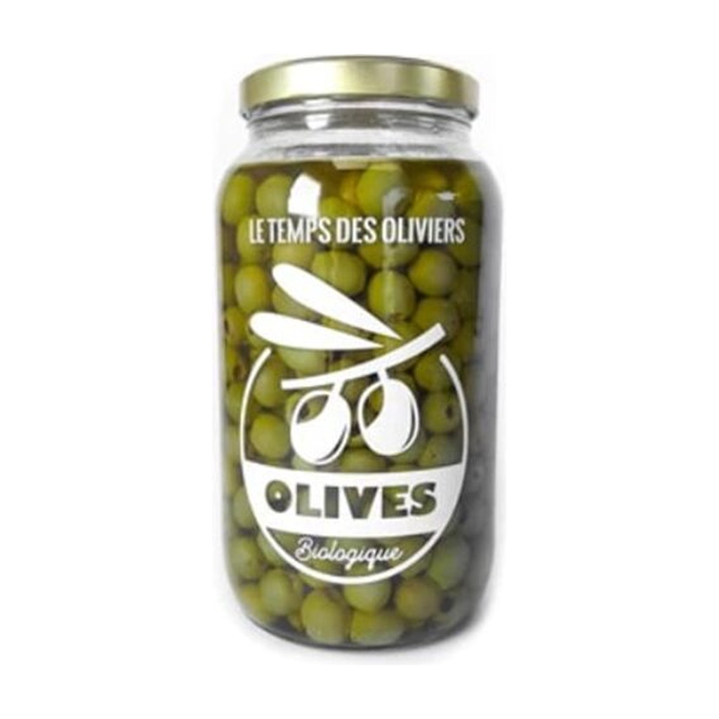 [TP-1B647] 2,6kg - Olives Nocellara dénoyautées bio - Le Temps des Oliviers