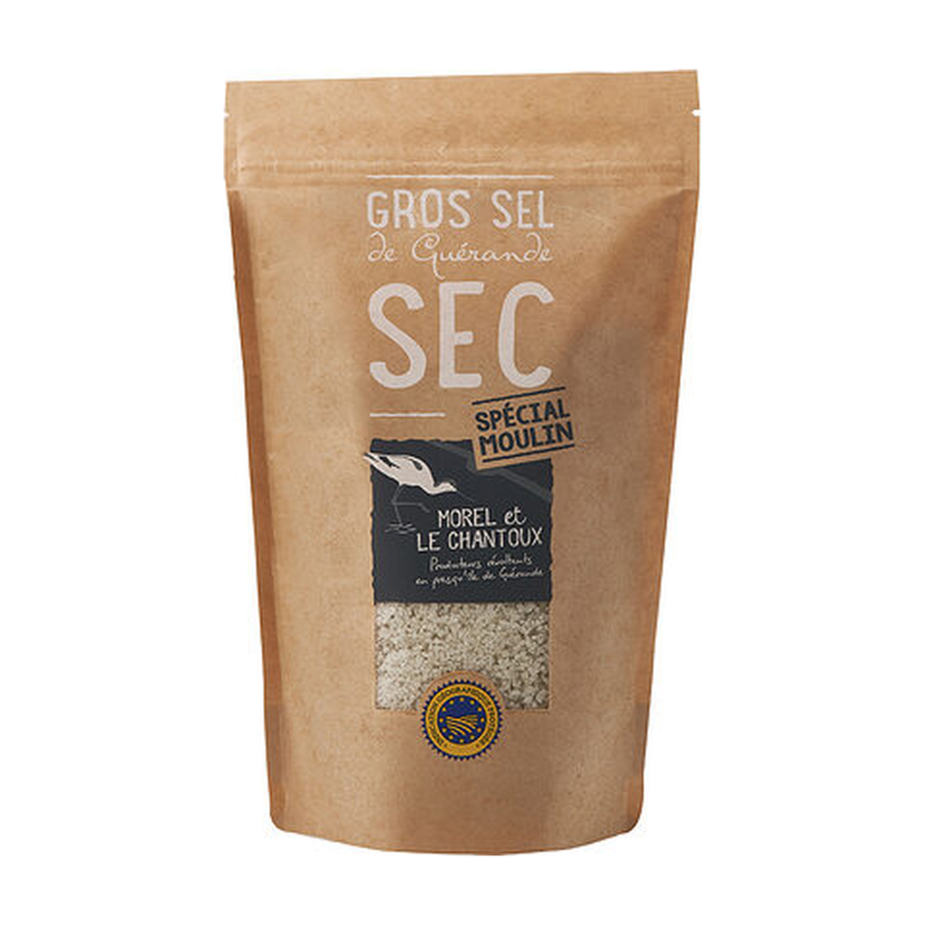 [AS-GROSELMOUL2KG] 2kg - Sel gris marin (gros sel) de Guérande IGP Spécial Moulin - L'Atelier du Sel