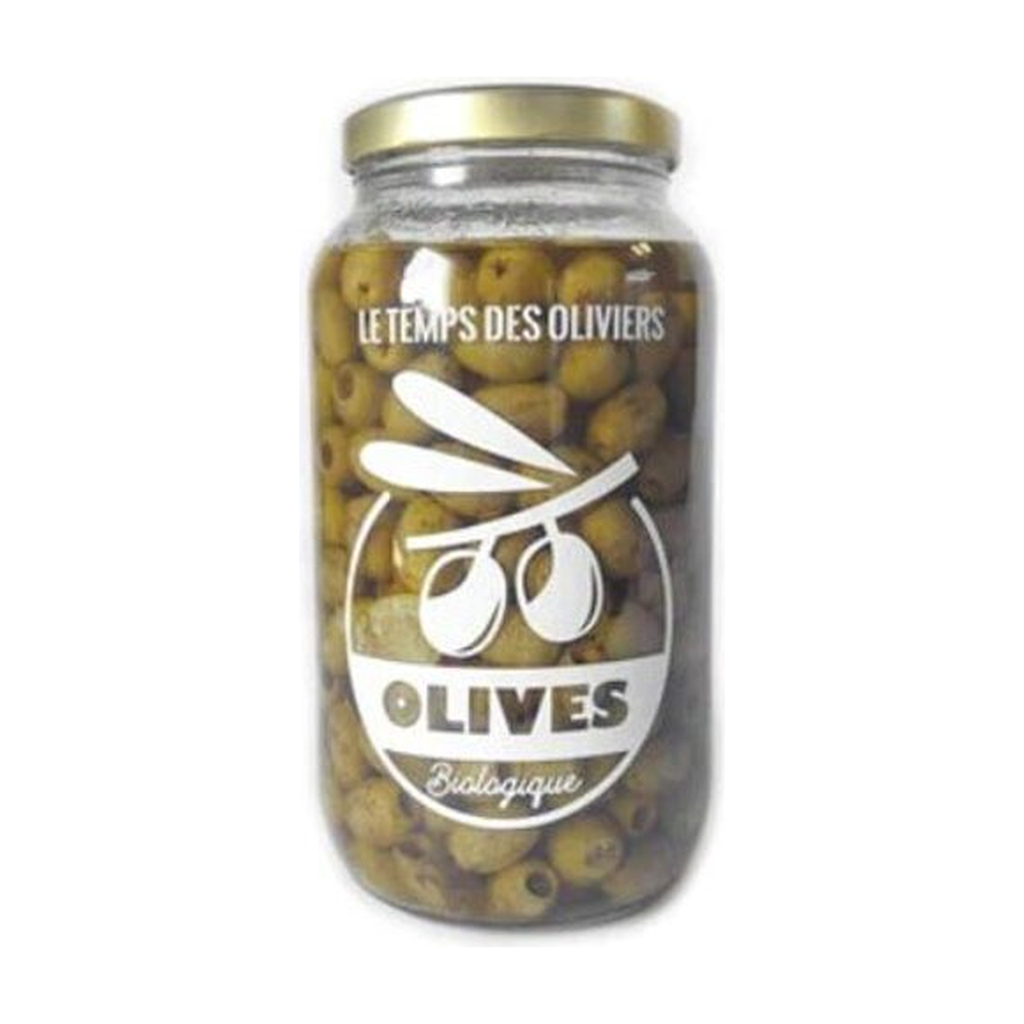[TP-1B613] 2,6kg - Cocktail olives citron et basilic bio - Le Temps des Oliviers