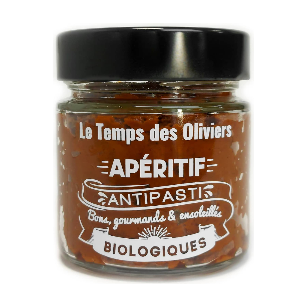 [TP-1B654] 200g - Tartinable de tomates séchées bio (réemploi) - Le Temps des Oliviers