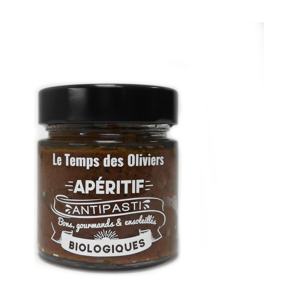 [TP-1B655] 200g - Tapenade d'olive kalamata bio (réemploi) - Le Temps des Oliviers