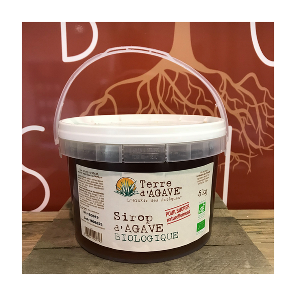 [TM-AG-SIRAG5KG] 5kg - Sirop d'agave bio - Terre de Miel