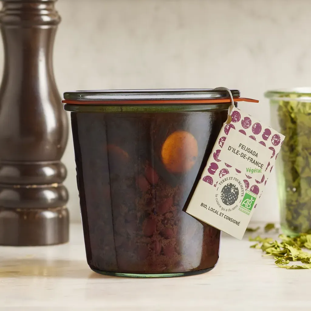 [TF-FEJ500] 500g - Feijoada d'Ile de France bio (consigné) - Terre et Fourchette