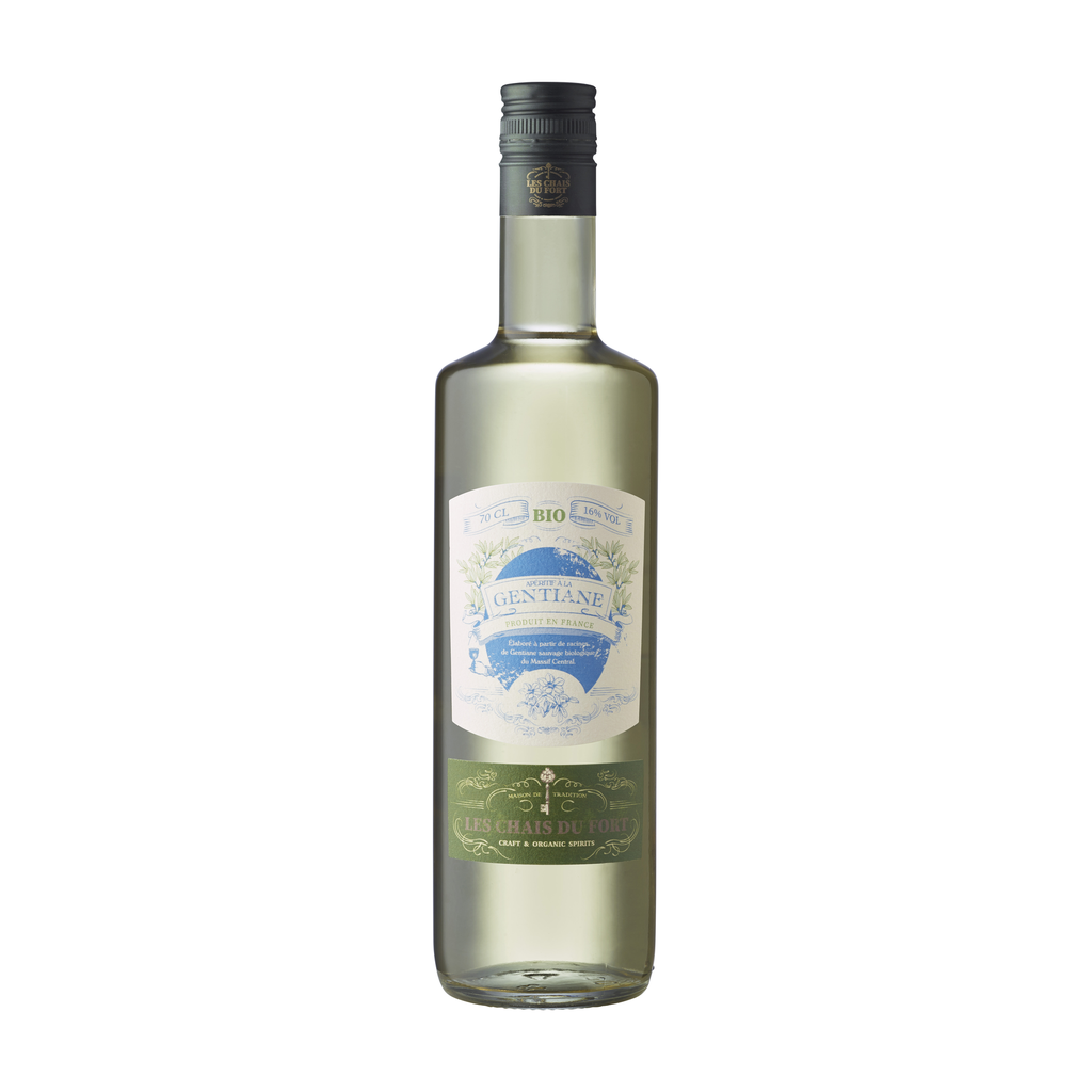 [AL-GENTIANE70] 70cl - Gentiane 16° bio - Les Chais du Fort