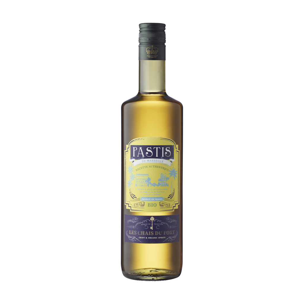 [JA-PASTISCF70] 70cl - Pastis 45° bio - Les Chais du Fort