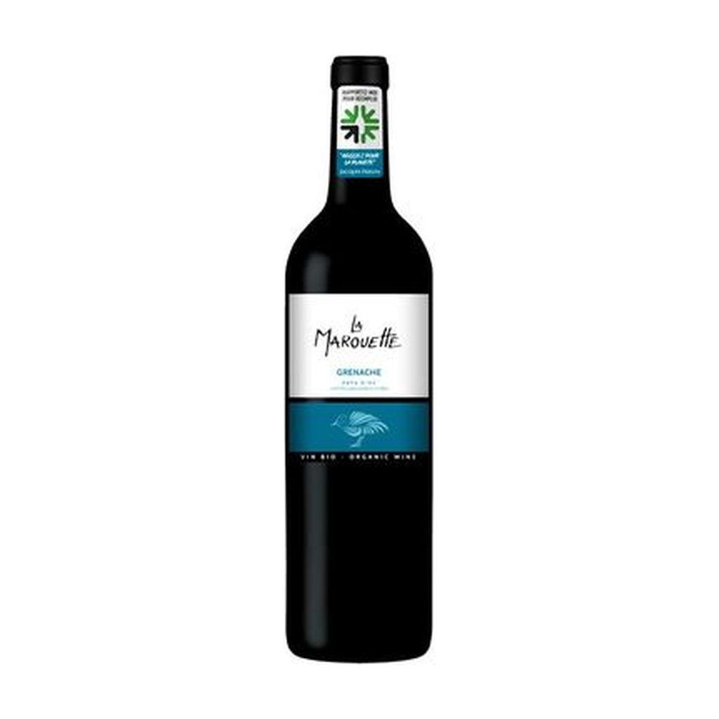 75cl - IGP d'Oc rouge La Marouette Grenache (réemploi) bio - Terroirs Vivants (Jacques Frelin)