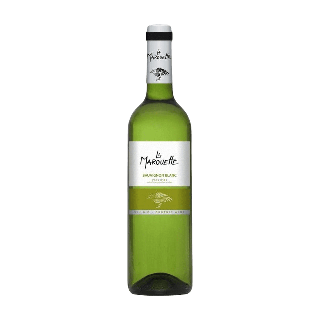 75cl - IGP d'Oc blanc Sauvignon mono cépage La Marouette bio - Terroirs Vivants (Jacques Frelin)