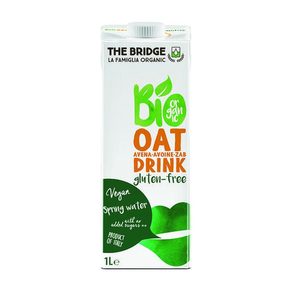 [TB-BOISAVOSGLU1L] 1l - Boisson à l'avoine sans gluten bio - The Bridge
