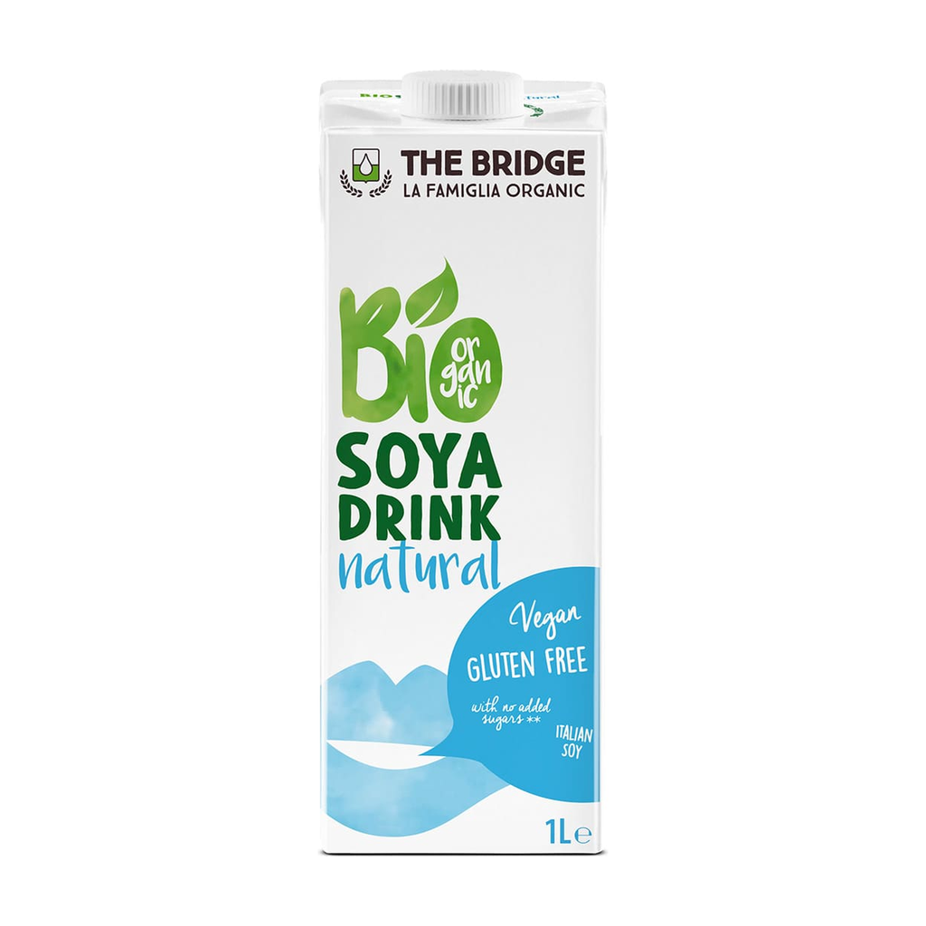 [TB-BOISSOJA1L] 1l - Boisson de soja bio - The Bridge
