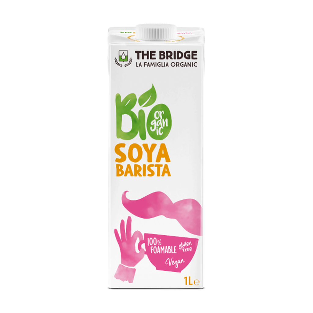 [TB-BSBAR1000] 1l - Boisson de soja Barista bio - The Bridge