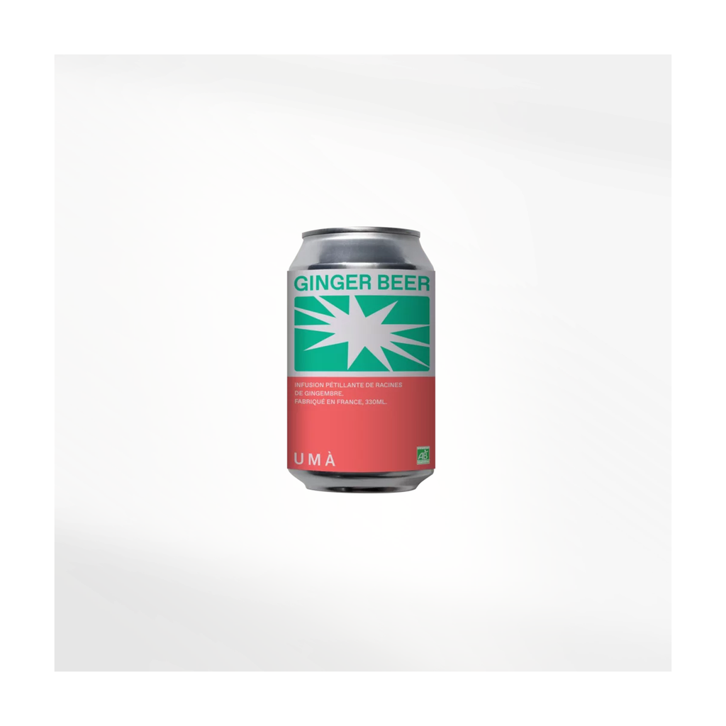 33cl - Ginger Beer bio (canette alu) - Uma
