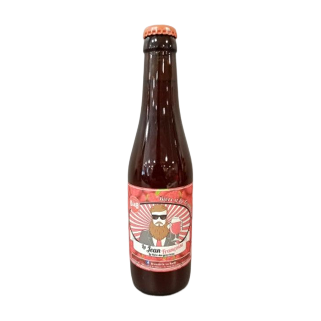 [BH-FRANC33] 33cl - La Jean Françoise - Bière à la framboise 5,5° bio - La Barb du Hainaut