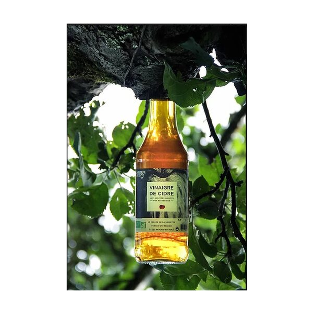 [VE-VIN100] 1l - Vinaigre de cidre bio - La Reinette