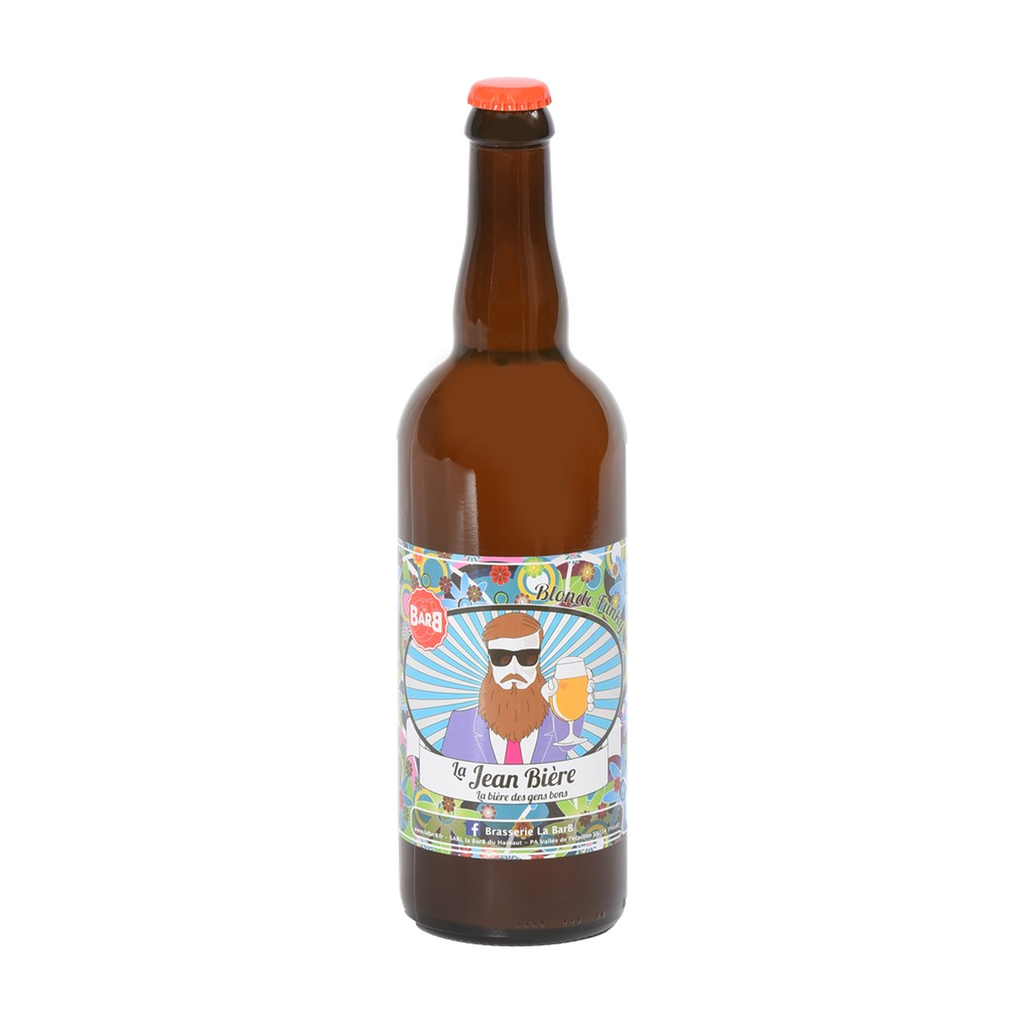 [BH-FUNKY75] 75cl - Funky Blonde - 6,5° bio (réemploi) - La Barb du Hainaut