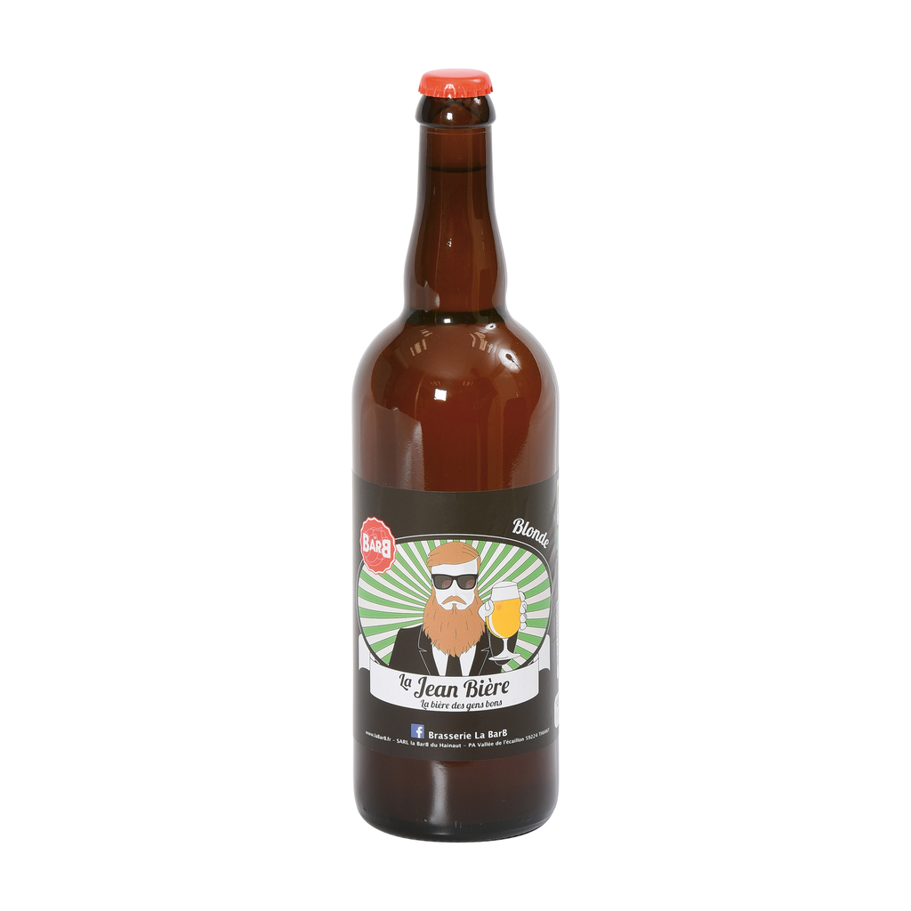 [BH-JEANBBL75] 75cl - Jean Bière Blonde - 6,5° bio (réemploi) - La Barb du Hainaut