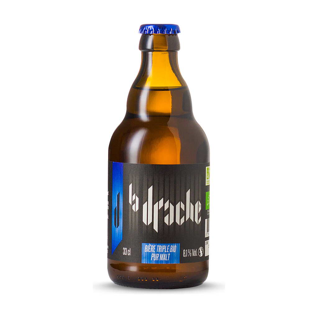 [WB-TRIP33] 33cl - La Drache Triple - 8,1° bio (réemploi) - Wattbeer