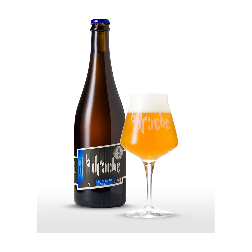 75cl - La Drache Triple - 8,1° bio (réemploi) - Wattbeer