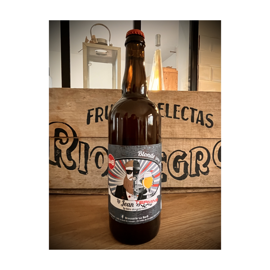 [BH-JTER75] 75cl - La Jean Termine (ex Elix Triple) - Bière triple 9° bio (réemploi) - La Barb du Hainaut