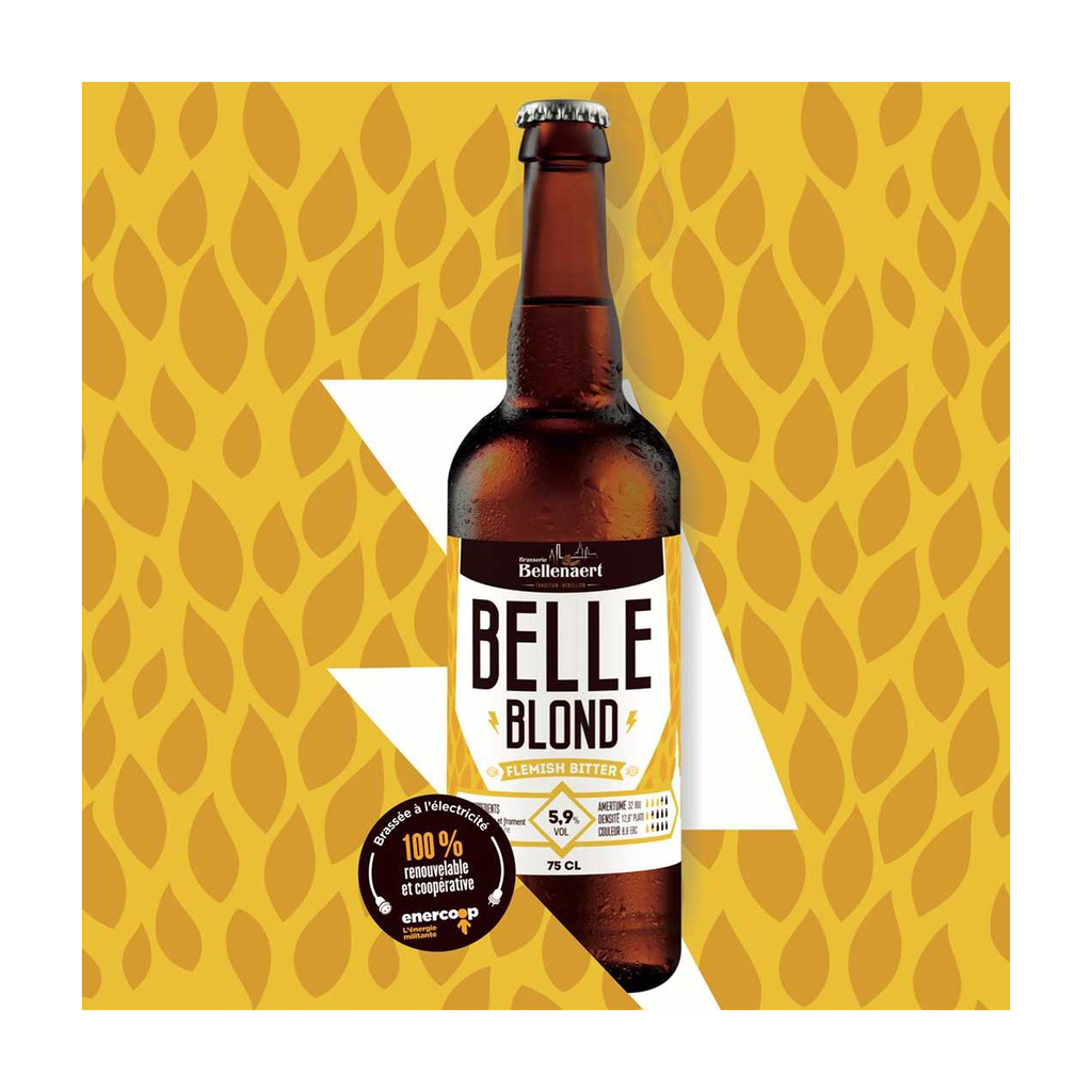 [BN-BELBL75] 75cl - BelleBlond - Blonde 5,9% bio (réemploi) - Bellenaert