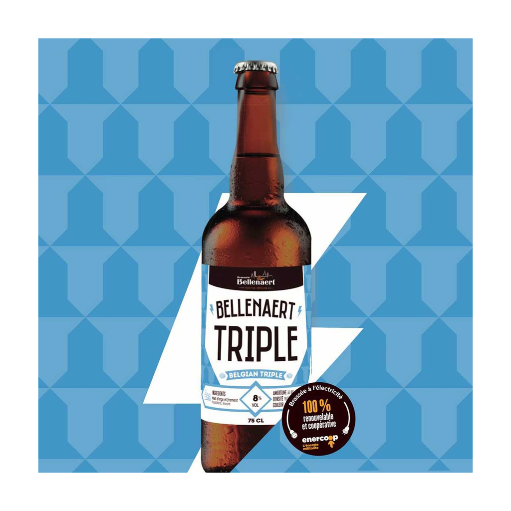 [BN-TRIP75] 75cl - Bellenaert Triple - 8% bio (réemploi) - Bellenaert