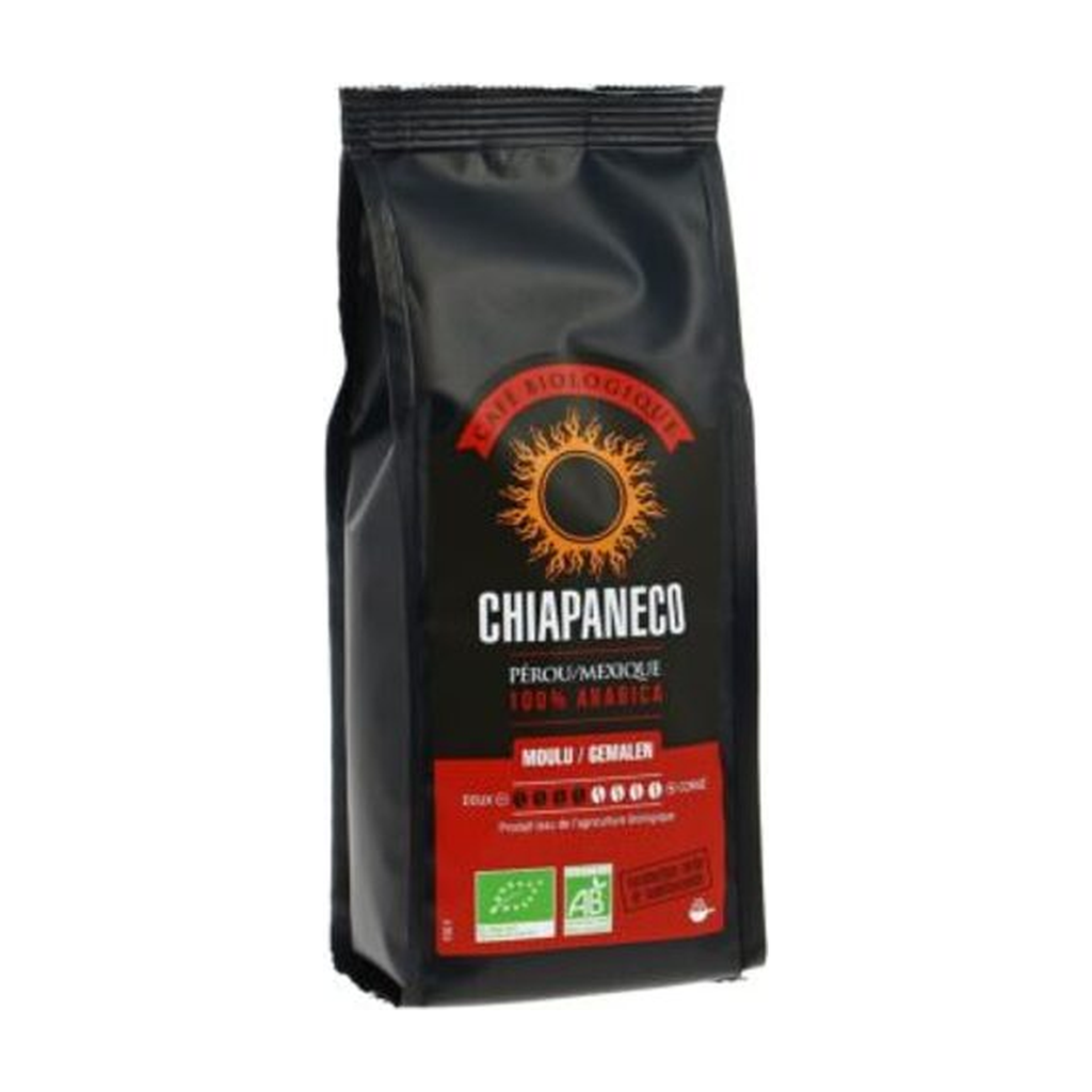 [OD-CHARABM250G] 250g - Café 100% arabica moulu bio - Chiapaneco