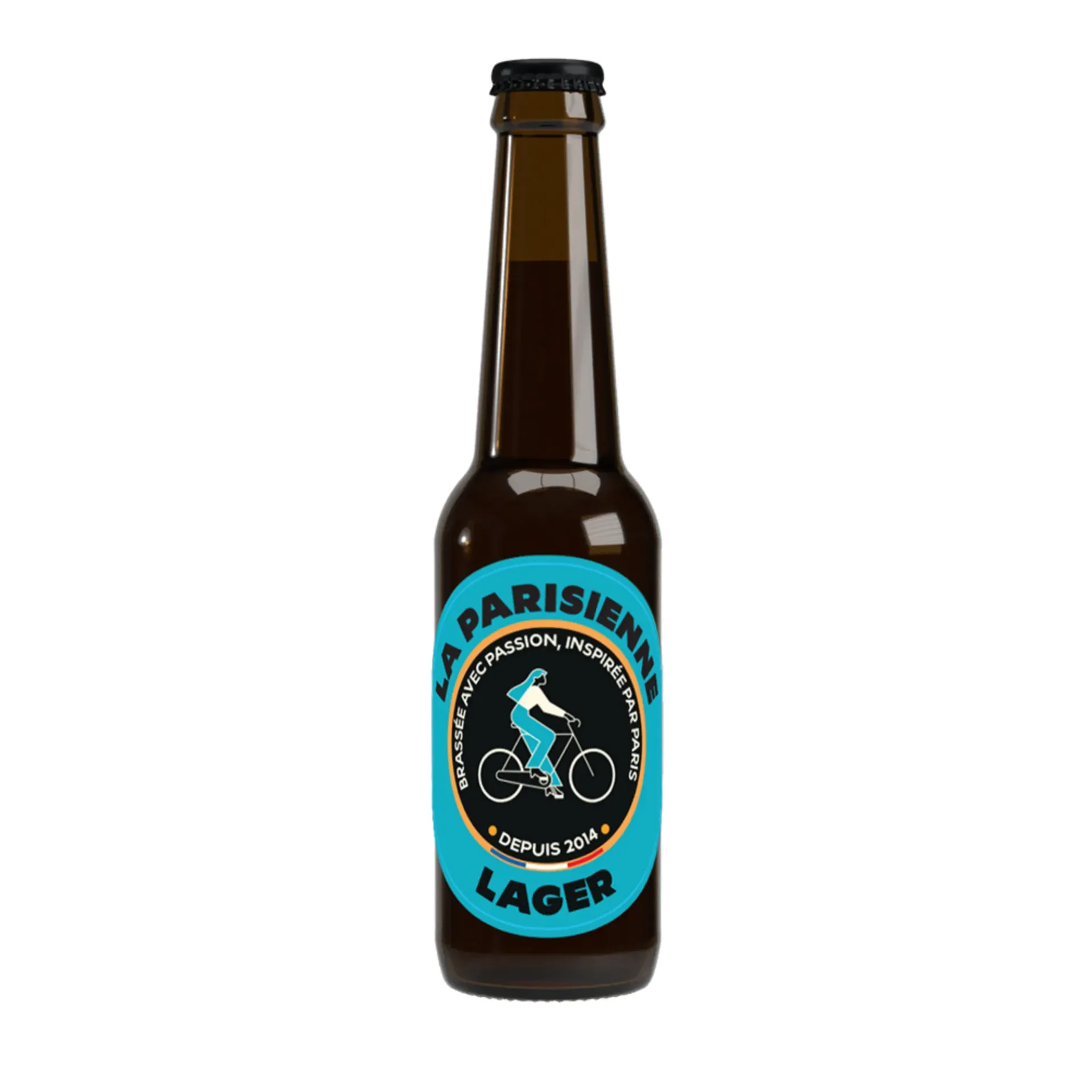 [PAR-LAG33] 33cl - La Parisienne Lager - 4° bio (réemploi) - Brasserie La Parisienne