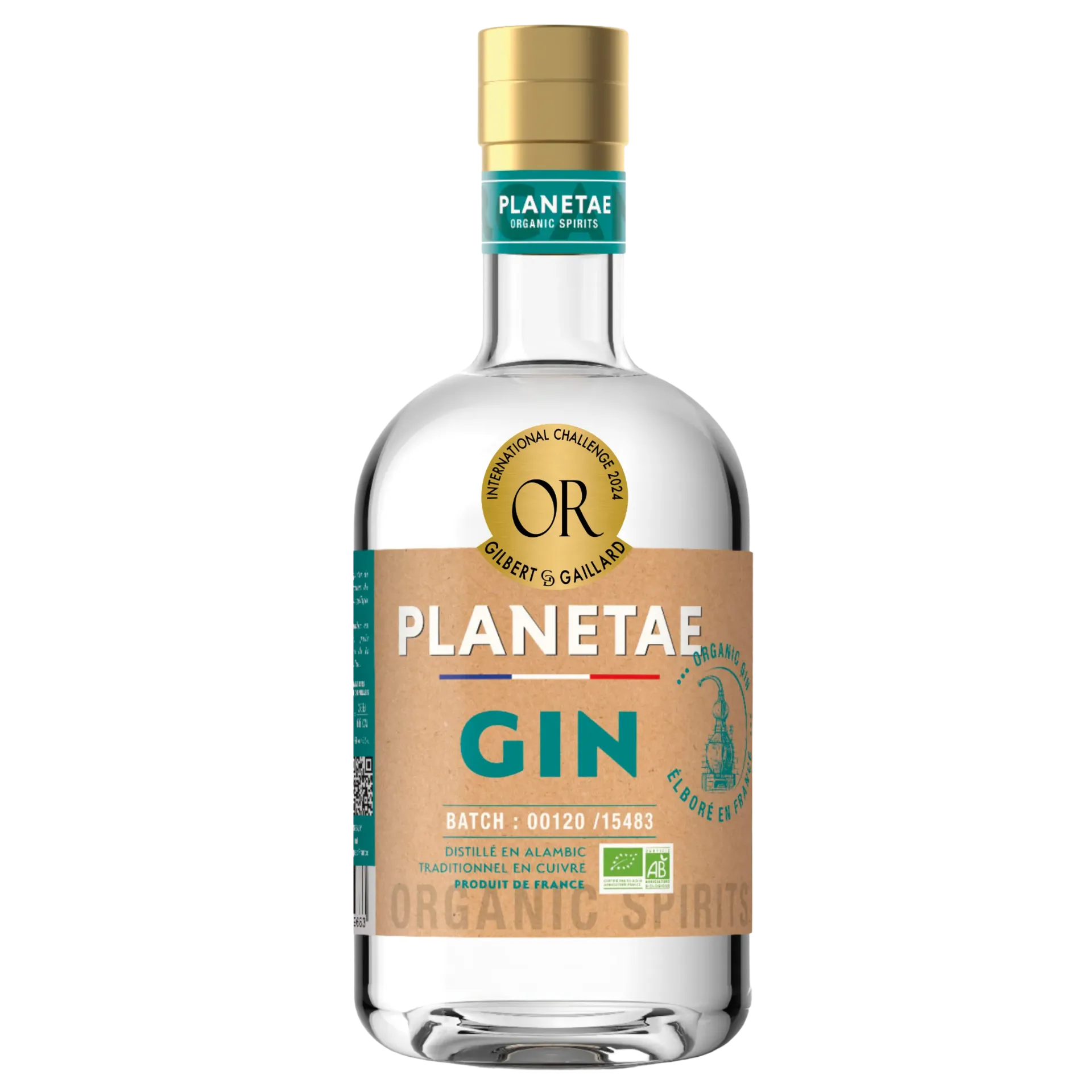 [AL-1650] 70cl - Gin bio - Planetae