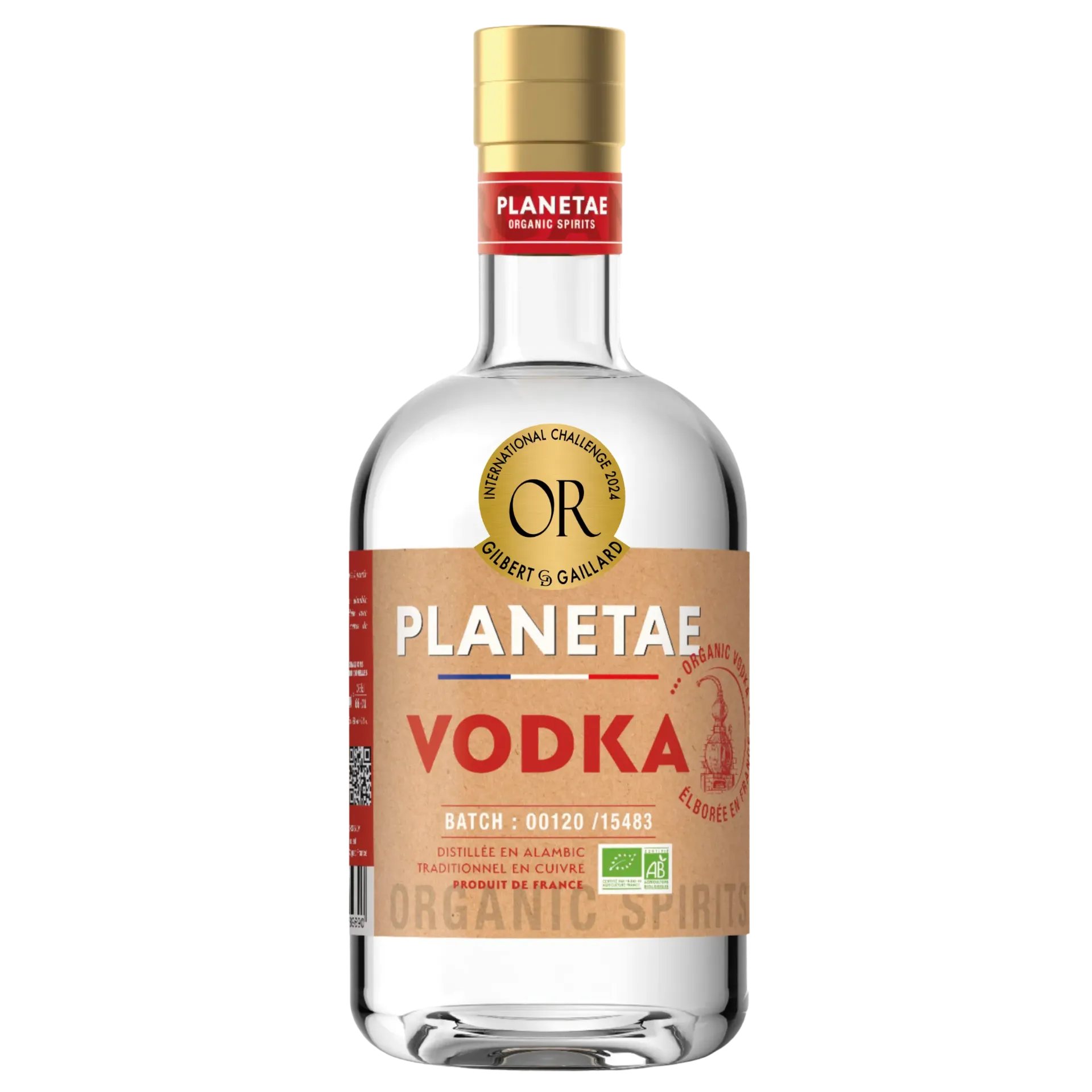 [AL-1652] 70cl - Vodka bio - Planetae