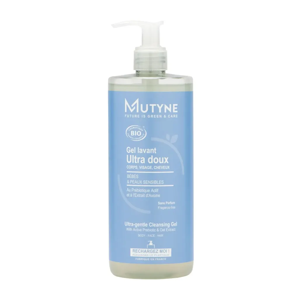 [MUTGD003] 500ml - Gel Lavant 3en1 Ultra Doux Neutre - Mutyne