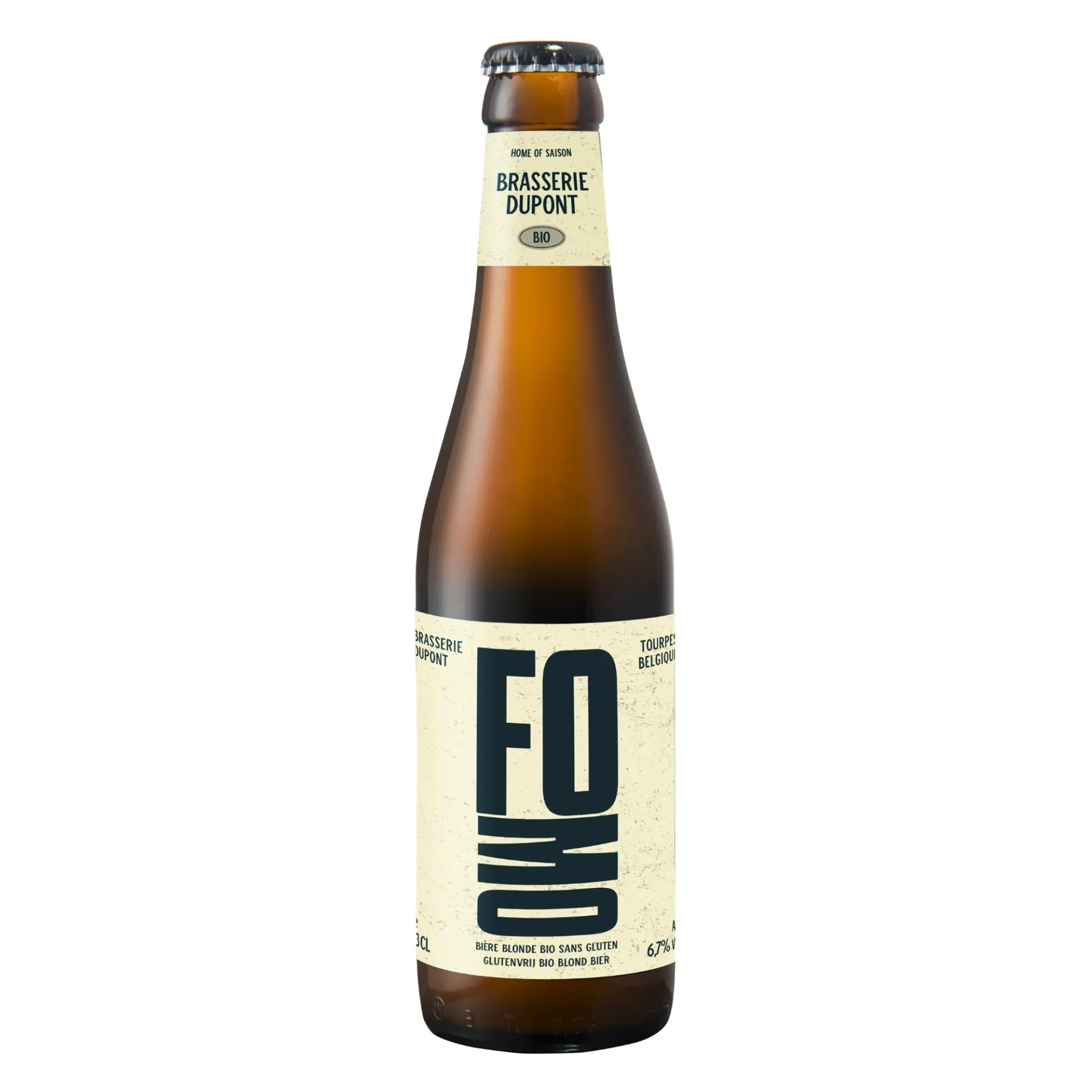 [DU-24842] 33cl - FOMO - Blonde 6,7° bio (consigné) - Brasserie Dupont