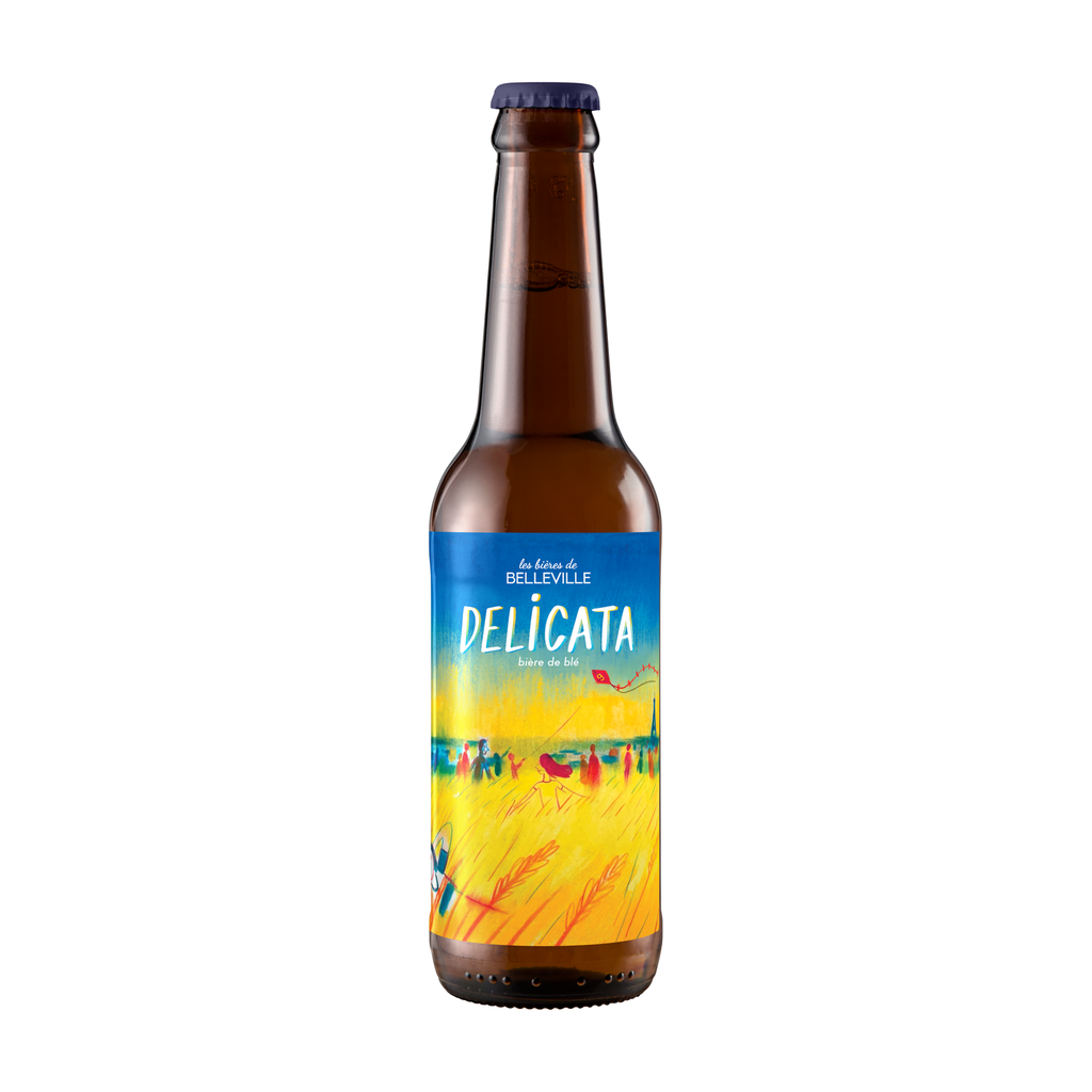 [BV-DELICATA50] 50cl - Delicata - Blanche 4,9° bio - Bières de Belleville