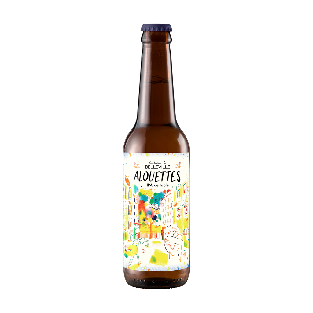 [BV-ALOUETTES50] 50cl - Alouettes - Session IPA 4,5° bio - Bières de Belleville