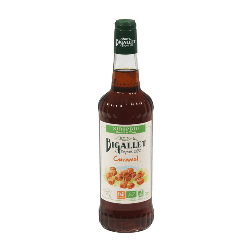 [BT-SIR-CAR70] 70cl - Sirop de caramel bio (réemploi) - Bigallet