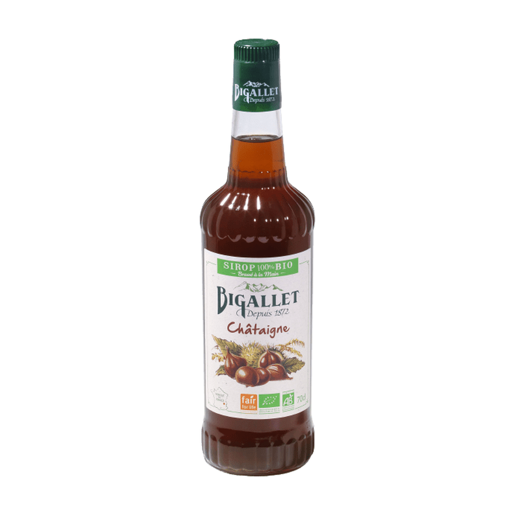 [BT-SIR-CHATGN70] 70cl - Sirop de châtaigne bio (réemploi) - Bigallet