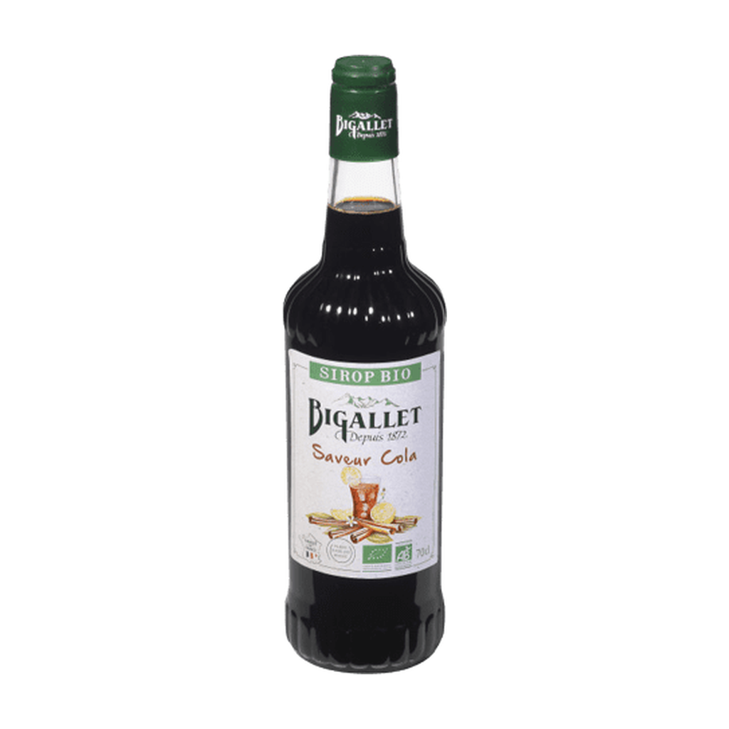 [BT-SIR-COLA70] 70cl - Sirop de cola bio (réemploi) - Bigallet