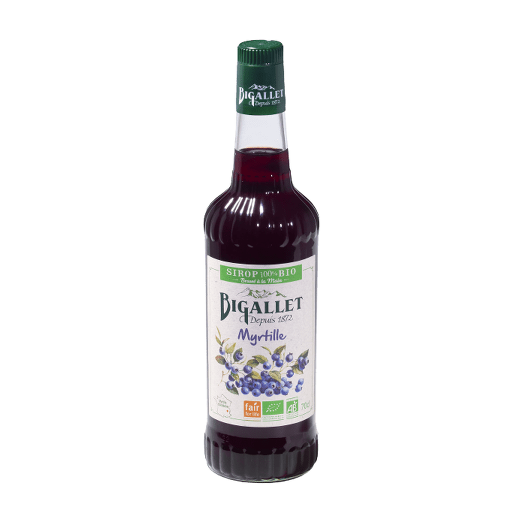 [BT-SIR-MYRTARD70] 70cl - Sirop de myrtille d'Ardèche bio (réemploi) - Bigallet