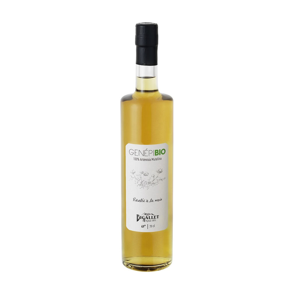 [BT-AL-GENEPY70] 70cl - Genepy 'Aiguille Verte'  40°  bio - Bigallet