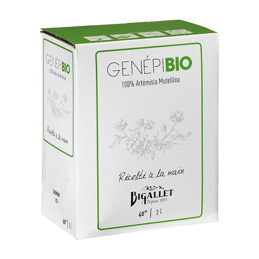 [BT-AL-GENEPY3L] 3l - Genepy 'Aiguille Verte'  40° bio - Bigallet